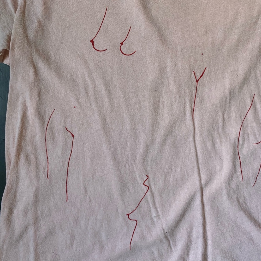 Comune Baby Pink Nudes T-shirt